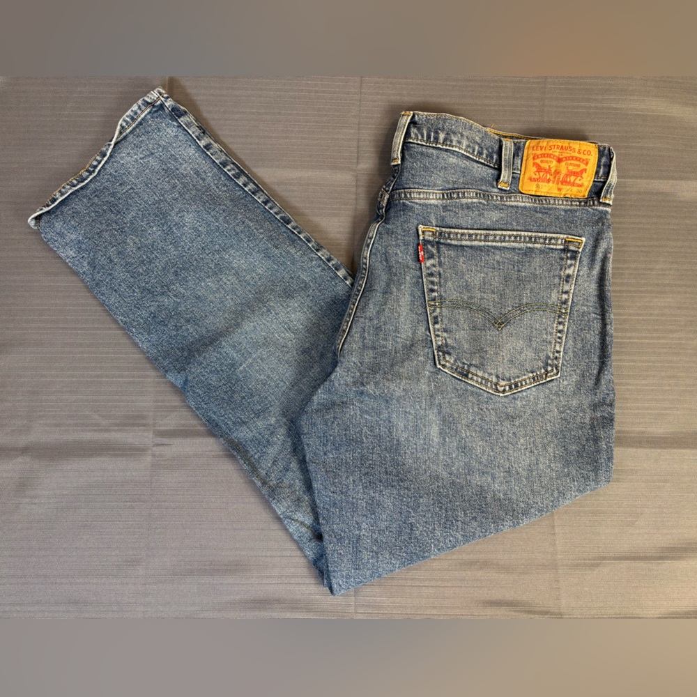 Levi’s 541 Athletic Taper Stretch Jeans Men’s W38 L30 Medium Wash